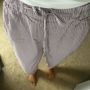 Striped PJ pants